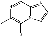 5-bromo-6-methylimidazo[1,2-a]pyrazine Struktur