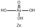 zinc arsenate  Struktur