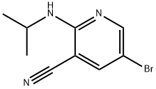 5-Bromo-2-(dimethylamino)nicotinonitrile Struktur