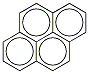 Pyrene-13C6 Struktur