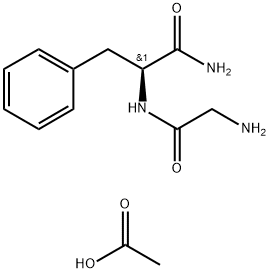 H-GLY-PHE-NH2 HCL Struktur