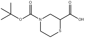 THIOMORPHOLINE-2,4-DICARBOXYLIC ACID 4-TERT-BUTYL ESTER
 price.