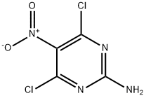 4,6-dichloro-5-nitropyriMidin-2-aMine Struktur