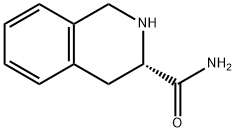 (3S)-1,2,3,4-tetrahydroisoquinoline-3-carboxamide Struktur