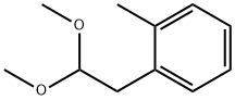 2-Methylphenylacetaldehyde dimethyl acetal Struktur