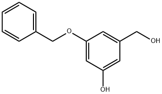 3-(Benzyloxy)-5-hydroxybenzyl Alcohol Struktur