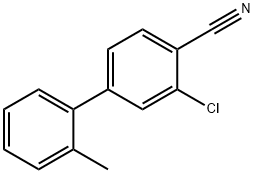 2-Chloro-4-(2-Methylphenyl)benzonitrile Struktur