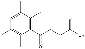 4-(2,3,5,6-TETRAMETHYLPHENYL)-4-OXOBUTYRIC ACID Struktur