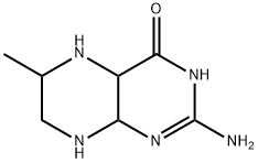 4(1H)-Pteridinone,2-amino-4a,5,6,7,8,8a-hexahydro-6-methyl-(9CI) Struktur