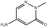 5-amino-2-methylpyridazin-3(2H)-one Struktur