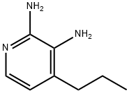 2,3-Pyridinediamine,  4-propyl- Struktur