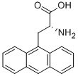 D-9-AnthrylaAlanine Struktur