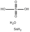 tin(IV) sulfate dihydrosulfate hydrate Struktur