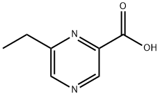 Pyrazinecarboxylic acid, 6-ethyl- (8CI) Struktur