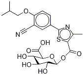 Febuxostat Acyl-β-D-glucuronide Struktur