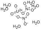 URANYL NITRATE HEXAHYDRATE Structure