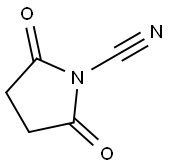 1-Pyrrolidinecarbonitrile,2,5-dioxo-(9CI)