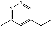 Pyridazine, 3-methyl-5-(1-methylethyl)- (9CI) Struktur