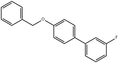 1-(Benzyloxy)-4-(3-fluorophenyl)benzene Struktur