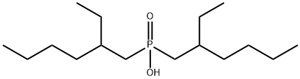 Phosphinic acid,P,P-bis(2-ethylhexyl)- Struktur