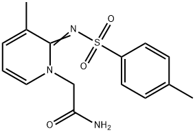 (E)-2-(3-Methyl-2-(tosyliMino)pyridin-1(2H)-yl)acetaMide Struktur