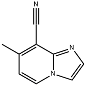 IMidazo[1,2-a]pyridine-8-carbonitrile, 7-Methyl- Struktur