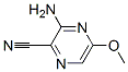 Pyrazinecarbonitrile, 3-amino-5-methoxy- (9CI) Struktur