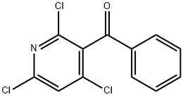 phenyl(2,4,6-trichloropyridin-3-yl)Methanone Struktur