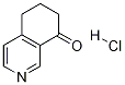 8(5H)-Isoquinolinone, 6,7-dihydro-, hydrochloride Struktur