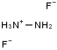 Hydrazinium difluoride Struktur