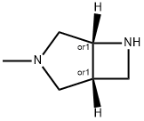 3-Methyl-3,6-diaza-bicyclo[3.2.0]heptane Struktur