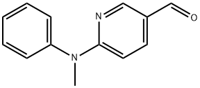 6-(Methyl(phenyl)aMino)nicotinaldehyde Struktur