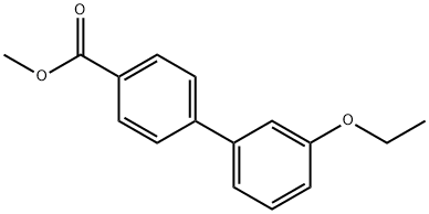 Methyl 4-(3-ethoxyphenyl)benzoate Struktur