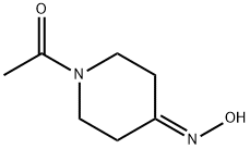 4-Piperidinone, 1-acetyl-, 4-oxime (9CI) Struktur