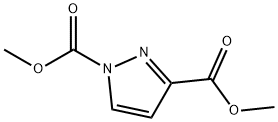 1H-Pyrazole-1,3-dicarboxylic  acid,  dimethyl  ester  (9CI) Struktur