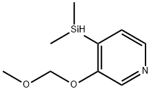 Pyridine, 4-(dimethylsilyl)-3-(methoxymethoxy)- (9CI) Struktur