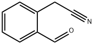 Benzeneacetonitrile, 2-formyl- (9CI) Struktur