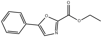 Ethyl 5-phenyloxazole-2-carboxylate Struktur