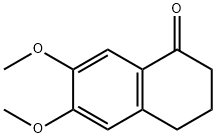 6,7-Dimethoxy-1-tetralone Struktur