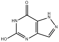 7H-Pyrazolo[4,3-d]pyrimidin-7-one,  1,6-dihydro-5-hydroxy- Struktur