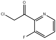 2-chloro-1-(3-fluoropyridin-2-yl)ethanone Struktur