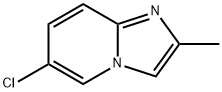 6-Chloro-2-methylimidazo[1,2-a]pyridine Struktur