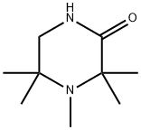 Piperazinone, 3,3,4,4,5-pentamethyl- (9CI) Struktur