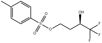 (3R)- 4,4,4-trifluoro-1-(4-methylbenzenesulfonate)-1,3-Butanediol Struktur