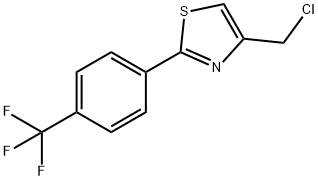 4-(CHLOROMETHYL)-2-[4-(TRIFLUOROMETHYL)PHENYL]-1,3-THIAZOLE price.