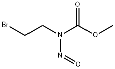 N-(2-Bromoethyl)-N-nitrosocarbamic acid methyl ester Struktur