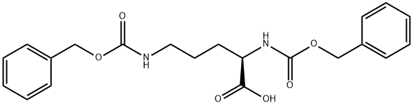 Z-D-ORN(Z)-OH Struktur