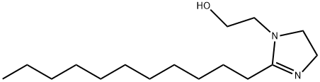 4,5-dihydro-2-undecyl-1H-imidazole-1-ethanol Struktur