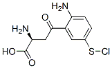 5-chlorothiokynurenic acid Struktur