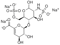 ALPHA-DELTA-UA-[1->4]-GLCNS-6S SODIUM SALT Struktur